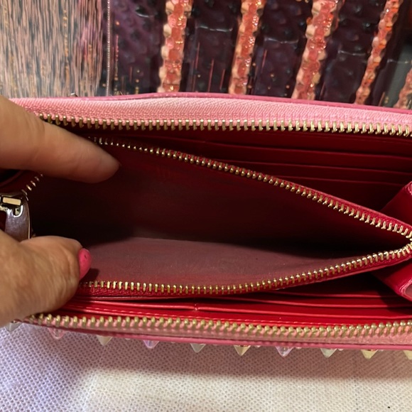 Christian Louboutin Panettone Spiked leather wallet - Picture 10 of 14